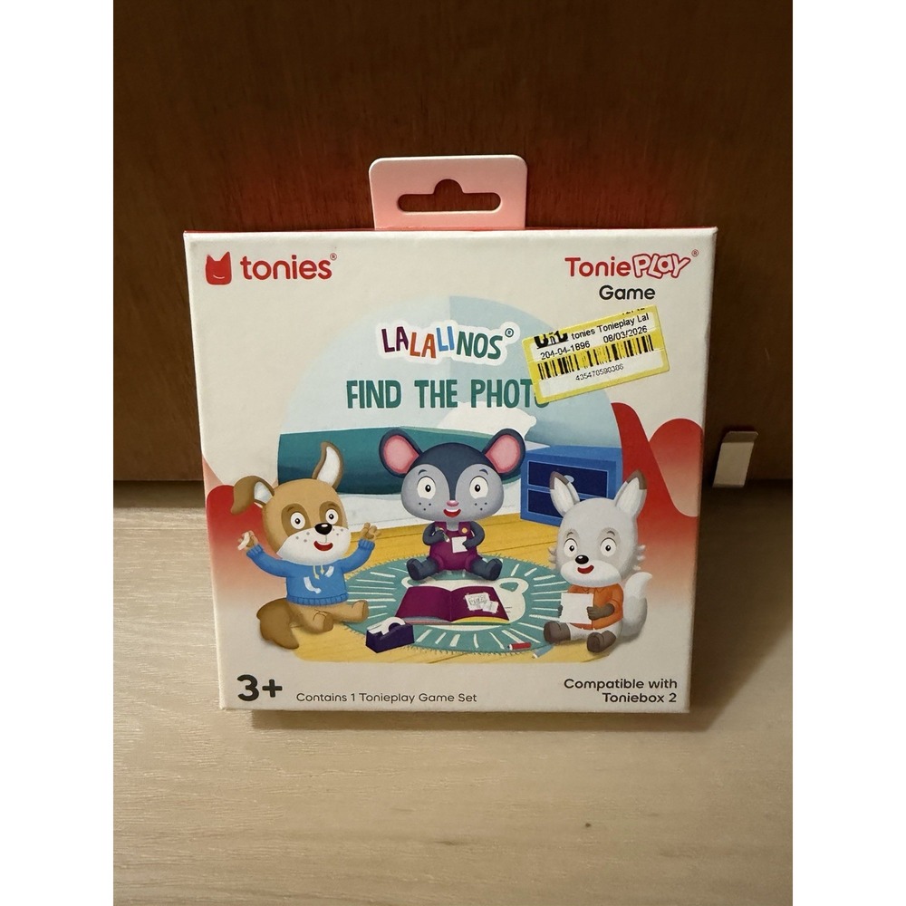 Tonies ToniePlay Lalalinos Find the Photo Game Toniebox 2 New Sealed
